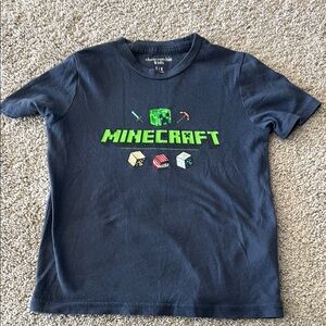 Abercrombie Kids Minecraft Navy Blue T-Shirt